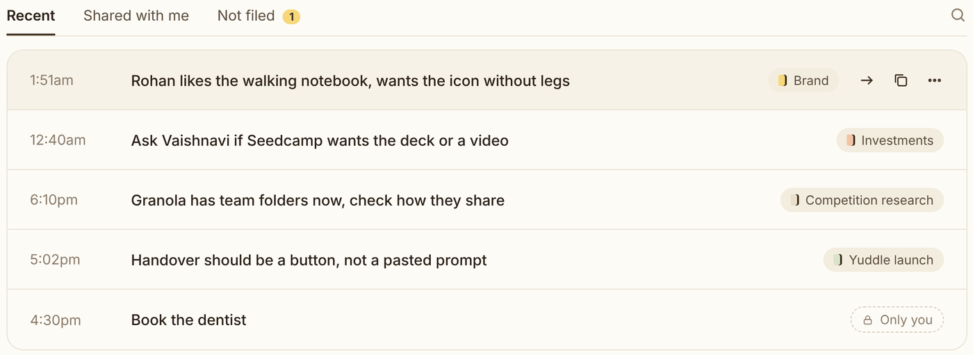 Notes filed into the right Yuddles